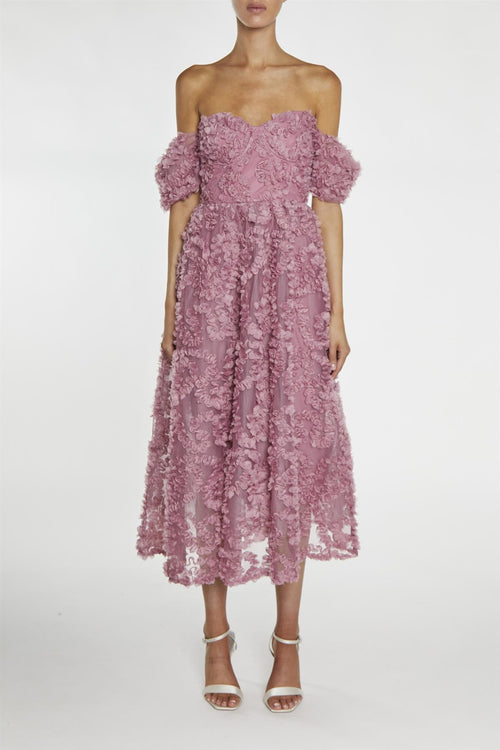 true decadence purple dress True Decadence Plunge front tiered ruffle maxi-dress in dusty lilac