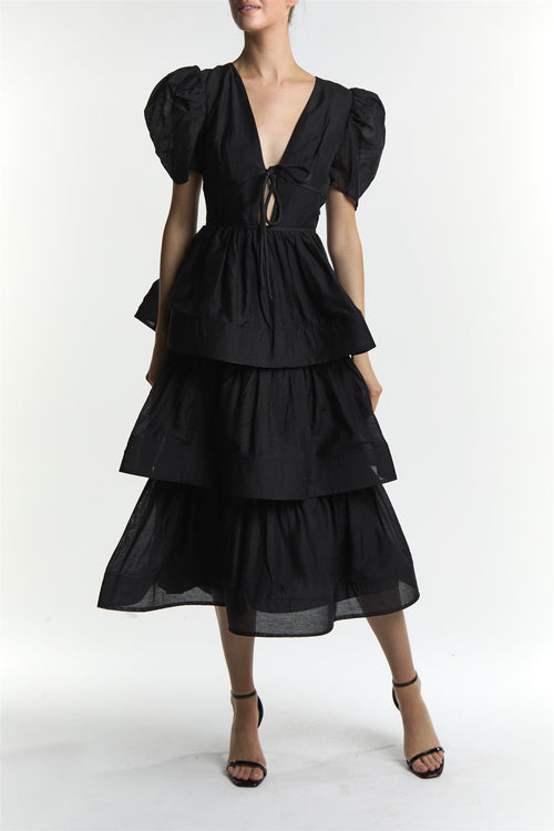 true decadence light blue pleated tiered midaxi dress True decadence light pleated tiered midaxi dress