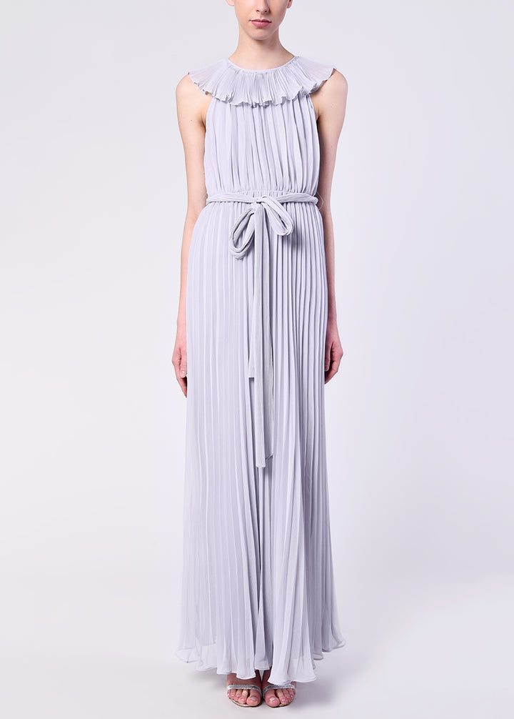 true decadence grey dress True Decadence Shimmering Empire Waist Dress for Women
