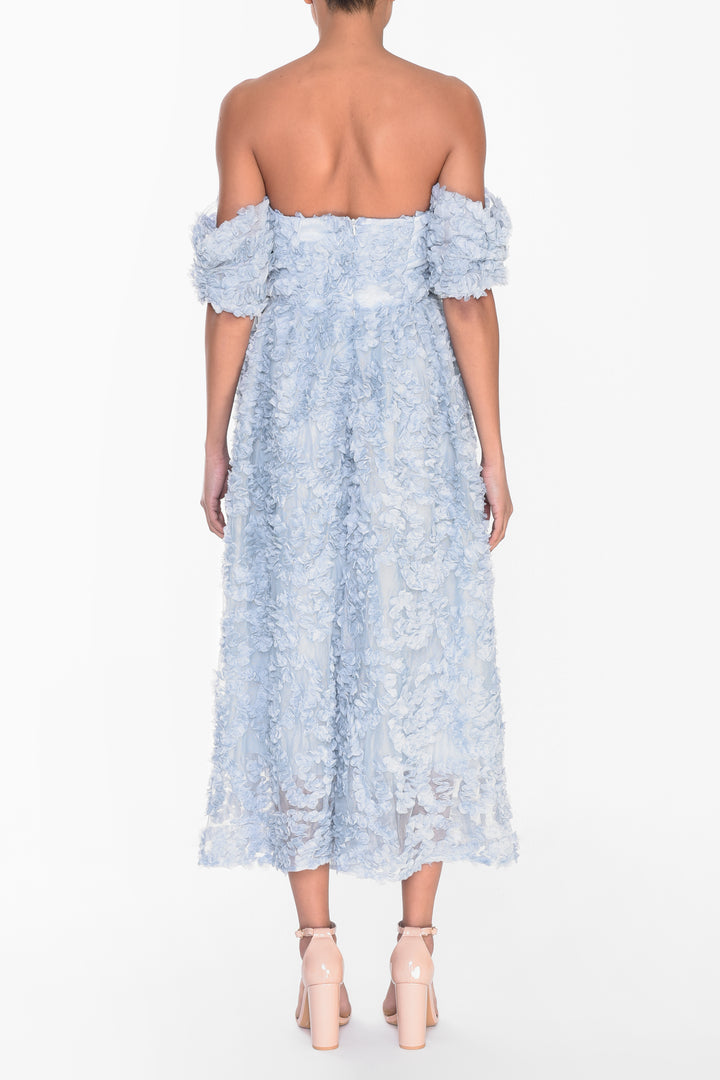 lace bardot skater dress Bardot Bow Lace A Line Dress Pink