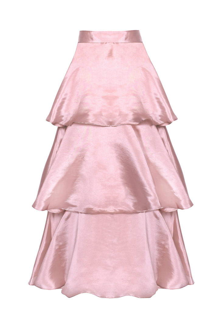 Alison Co-Ord High Waisted Midi-Skirt