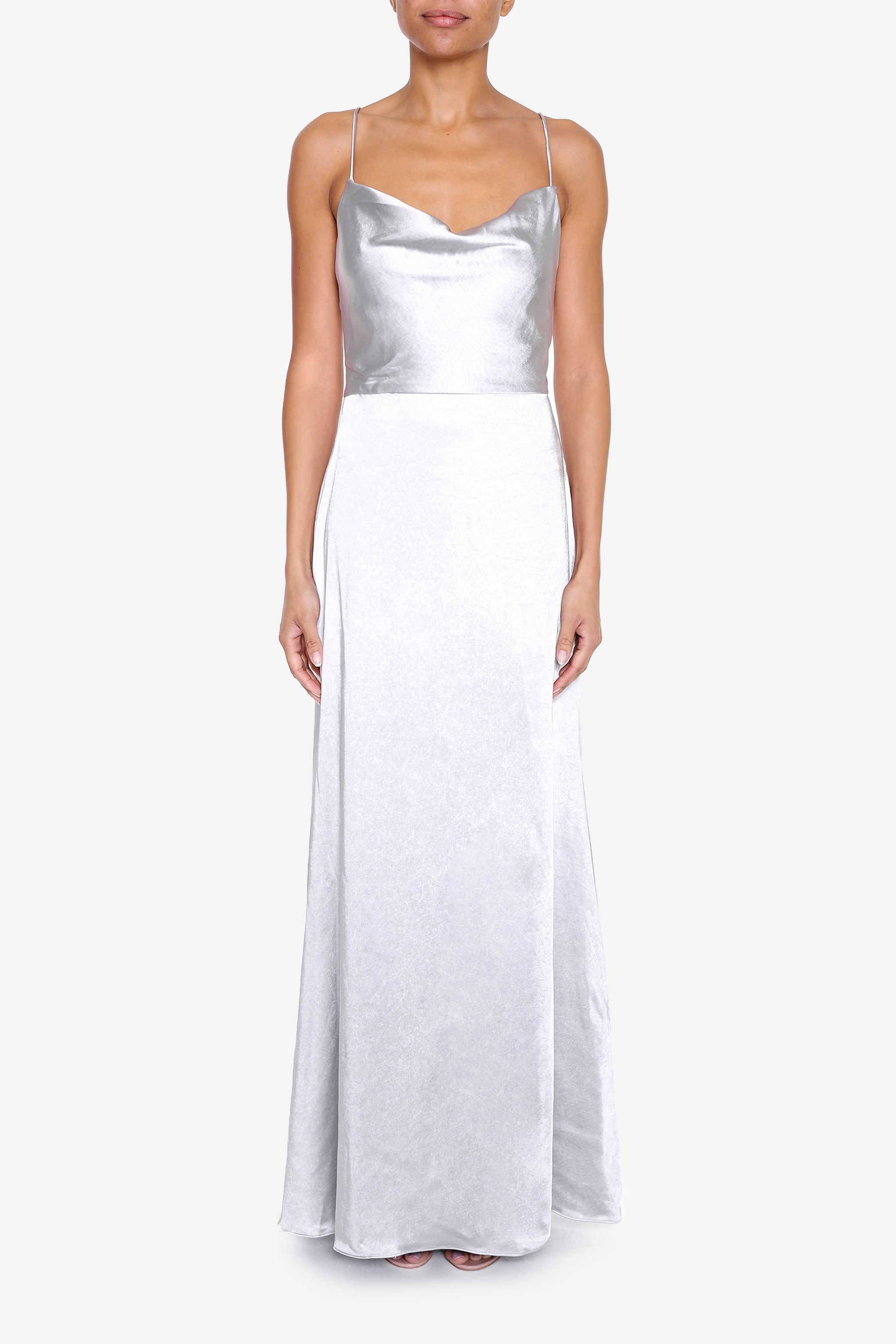 true decadence grey dress True Decadence Grey Waterfall Maxi Dress